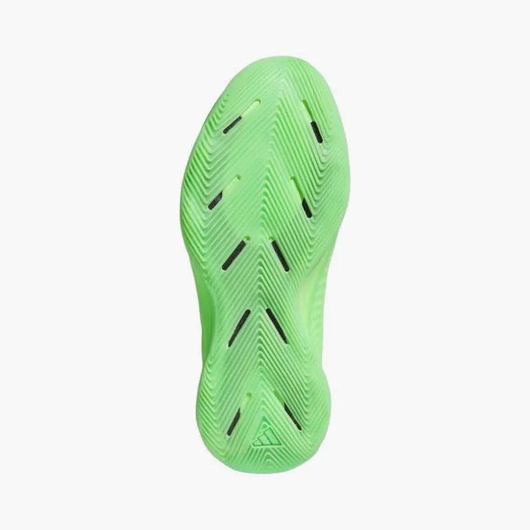 adidas Herren Anthony Edwards 1 Low 'Slime' Basketballschuhe Lucid Lime/Aurora Ink/Core Black