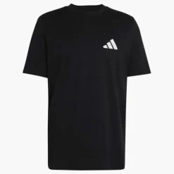 adidas Herren Badge Of Sport Logo T Shirt Schwarz