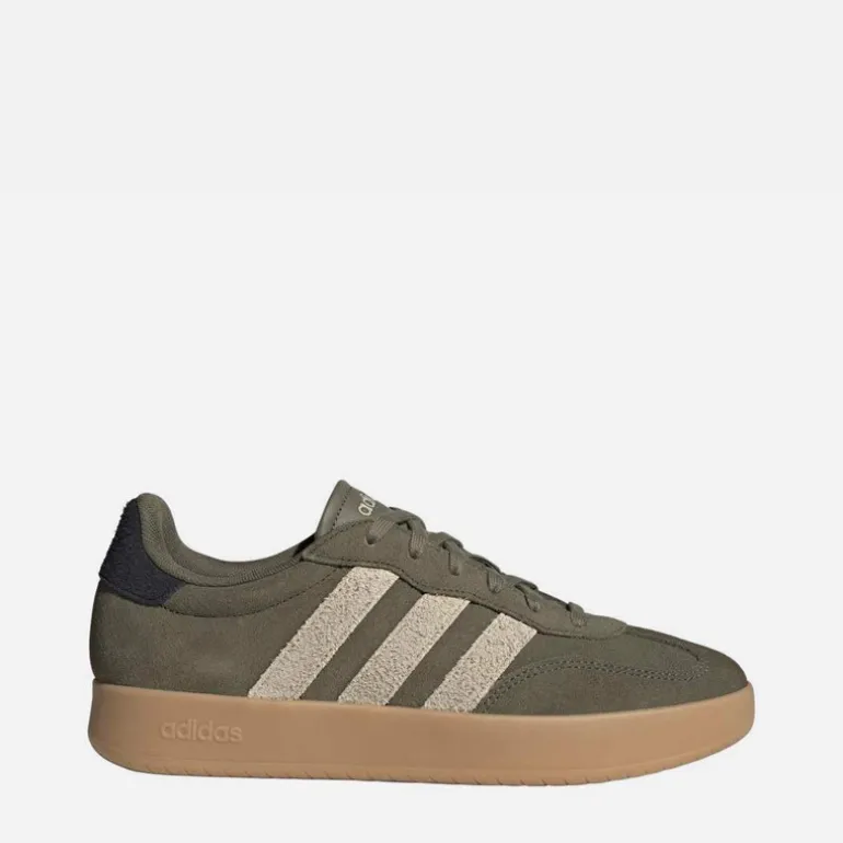adidas Herren Barreda Sneaker Olive Strata/Wonder Beige/Gum