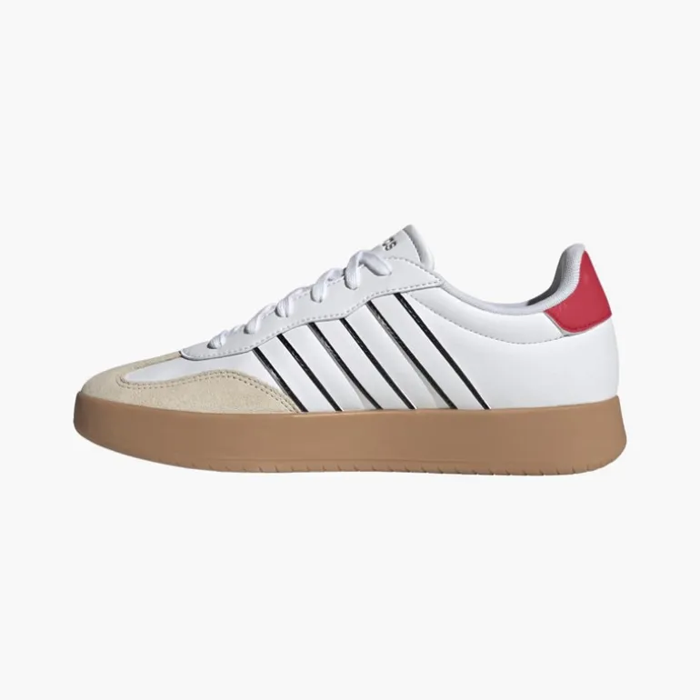 adidas Herren Barreda Turnschuhe Cloud White/Cloud White/Pure Ruby