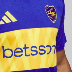 adidas Herren Cabj Boca Juniors 24/25 Heimtrikot Semi Lucid Blue/Bold Gold