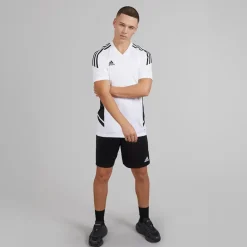 adidas Herren Condivo 22 T Shirt Weiß/Schwarz
