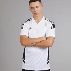 adidas Herren Condivo 22 T Shirt Weiß/Schwarz