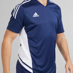 adidas Herren Condivo 22 T Shirt Team Navy Blue/Weiß