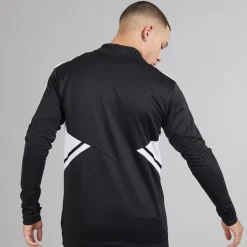 adidas Herren Condivo 22 1 4 Zip Trainingsoberteil Schwarz/Weiß
