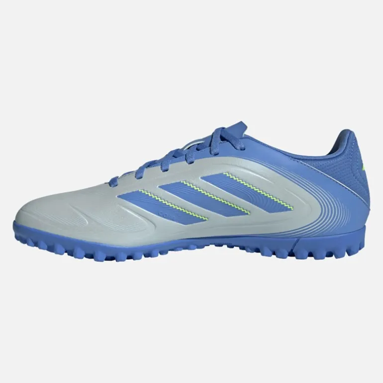 adidas Herren Copa Pure 3 Club TF Kunstrasen Fussballschuhe Halo Blue/Blue Fusion/Lucid Lemon