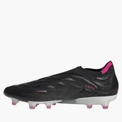 adidas Herren Copa Pure+ Schnürlose Own Your Football Pack FG Kunstrasen Fußballschuhe Core Black/Zero Metalic/Team Shock Pink