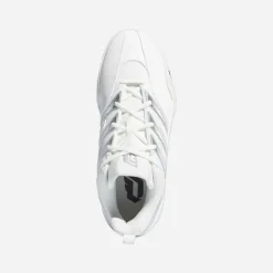 adidas Herren Damen Certified 3 Basketballschuhe Niedrig Chalk White/Core Black/Silver Metallic