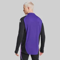 adidas Herren DFB Deutschland Pro Langarm Trainings Trikot Schwarz