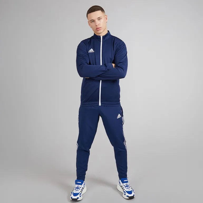 adidas Herren Entrada 22 Performance Sporttops Blau