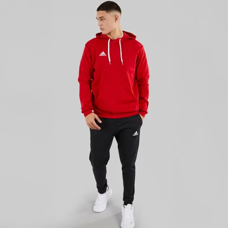 adidas Herren Entrada 22 Pullover Sweat Hoodie Team Power Red