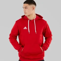 adidas Herren Entrada 22 Pullover Sweat Hoodie Team Power Red