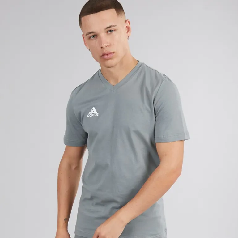 adidas Herren Entrada 22 T Shirt Team Grey Four