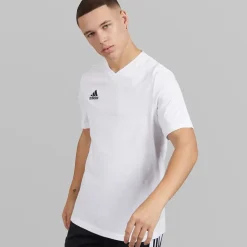 adidas Herren Entrada 22 T-Shirts Weiß