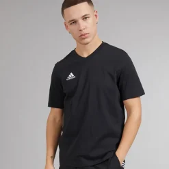 adidas Herren Entrada 22 T-Shirts Schwarz