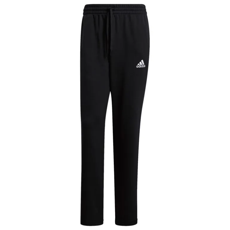 adidas Herren Essentials Französischer Frottee Jogginghosen Schwarz
