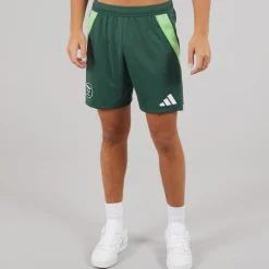 adidas Herren FAF Algerien Auswärts Shorts Mineral Green