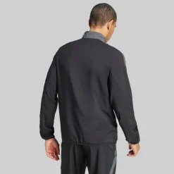 adidas Herren FAF Algerien FC 24/25 Präsentationsjacke Schwarz/Team Dark Grey
