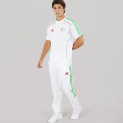 adidas Herren FAF Algerien Trainingshose Weiß