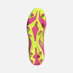 adidas Herren F50 Club FG/MG Firm Ground/Multi Ground Fußballschuhe Lucid Pink/Lucid Lemon/Blue Fusion