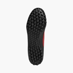 adidas Herren F50 Club Mittelhoher Schnitt Stealth Victory Pack Kunstrasen Fußballschuhe Core Black/Lucid Red/Schwarz