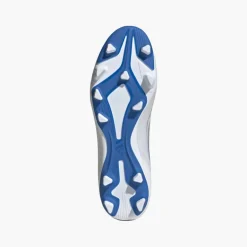 adidas Herren F50 Club Polar Victory Pack FG Kunstrasen Fußballschuhe Weiß/Silver Metallic/Weiß