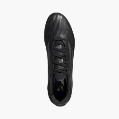 adidas Herren F50 League Dark Spark Pack FG/MG Fußballschuhe festen/multi Boden Core Black/Iron Metallic/Gold Metallic