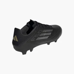 adidas Herren F50 League Dark Spark Pack FG/MG Fußballschuhe festen/multi Boden Core Black/Iron Metallic/Gold Metallic