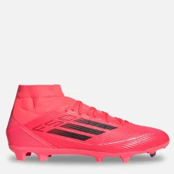 adidas Herren F50 League Mid Vivid Horizon Pack FG/MG Fester Boden/Mehrzweckboden Fußballschuhe Turbo Pink/Aurora Schwarz/Platin Metallic Turbo (Pink)/Aurora Black/Platinum Metallic