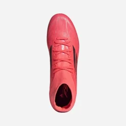 adidas Herren F50 League Mid Vivid Horizon Pack FG/MG Fester Boden/Mehrzweckboden Fußballschuhe Turbo Pink/Aurora Schwarz/Platin Metallic Turbo (Pink)/Aurora Black/Platinum Metallic