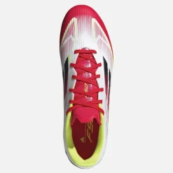 adidas Herren F50 Liga MG Multi Boden Fußballschuhe Cloud White/Core Black/Solar Yellow