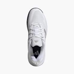 adidas Herren Gamecourt 2 Tennisschuhe Cloud White/Cyber Metallic/Dark Blue