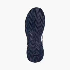 adidas Herren Gamecourt 2 Tennisschuhe Cloud White/Cyber Metallic/Dark Blue