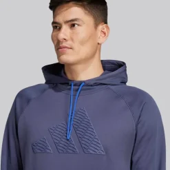 adidas Herren Game Und Go Trainings Hoodie Shadow Navy