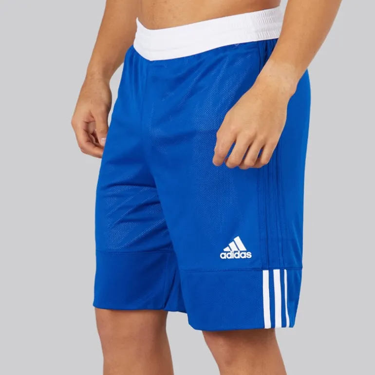 adidas Herren 3G Speed Wende Basketball Shorts Collegiate Royal/Weiß