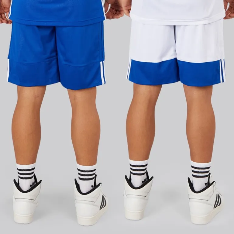 adidas Herren 3G Speed Wende Basketball Shorts Collegiate Royal/Weiß