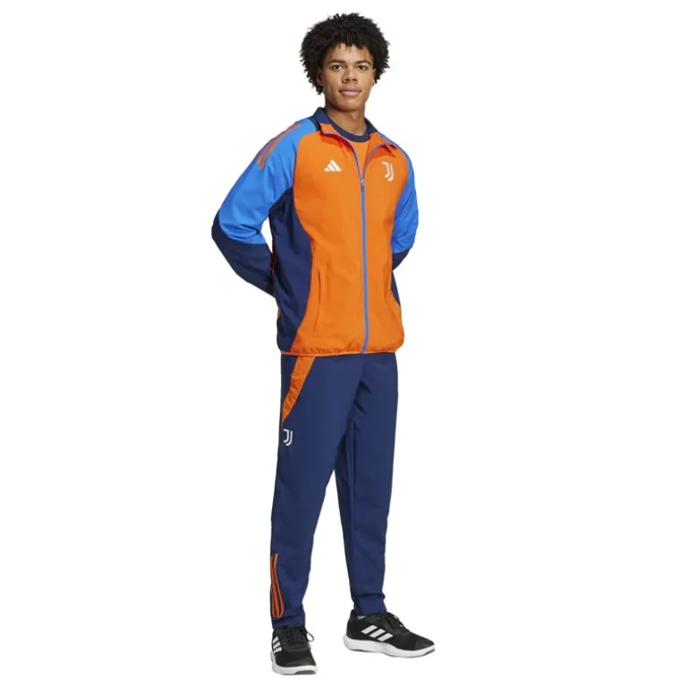 adidas Herren JFC Juventus Tiro 24 Wettkampf Präsentations Trainingshose Team Navy Blue