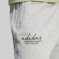 adidas Herren Marke Liebe Französischer Frottee Jogginghose Medium Grey Heather