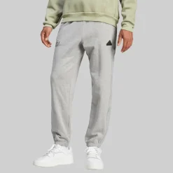 adidas Herren Marke Liebe Französischer Frottee Jogginghose Medium Grey Heather