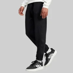 adidas Herren Marke Liebe Französischer Frottee Jogginghose Schwarz