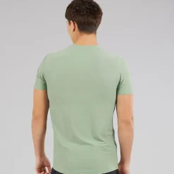 adidas Herren Own The Run Lauf T-Shirt Silver Green