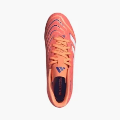 adidas Herren Predator Club FG/MG Rasen/Kunstrasen Fußballschuhe Signal Coral/Cloud White/Beam Orange