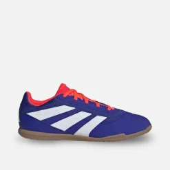 adidas Herren Predator Club IN Indoor Sala Fussballschuhe Cloud White/Lucid Blue/Solar Red