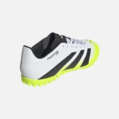 adidas Herren Predator Club TF Astro Fußballschuhe Cloud White/Core Black/Lucid Lemon