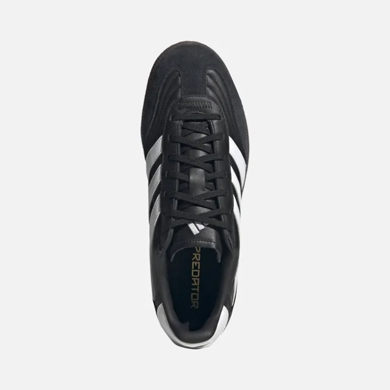 adidas Herren Predator Freestyle Turnschuhe Core Black/Weiß/Gold Metallic