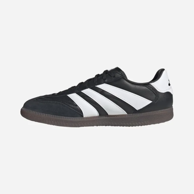 adidas Herren Predator Freestyle Turnschuhe Core Black/Weiß/Gold Metallic