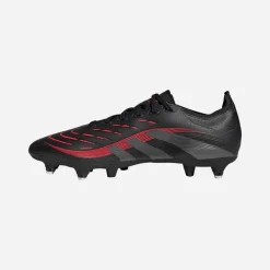 adidas Herren Predator League SG Kunstrasen Fussballschuhe Core Black/Grey Four/Lucid Red