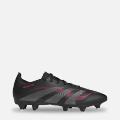 adidas Herren Predator League SG Kunstrasen Fussballschuhe Core Black/Grey Four/Lucid Red