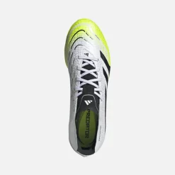 adidas Herren Predator League TF Astro Fußballschuhe Cloud White/Core Black/Lucid Lemon