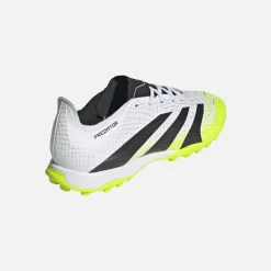 adidas Herren Predator League TF Astro Fußballschuhe Cloud White/Core Black/Lucid Lemon